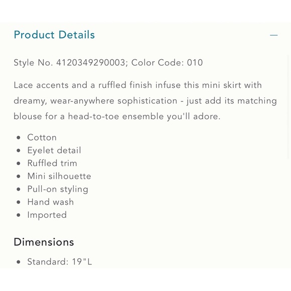 Anthropologie Lacey Ruffled Mini Skirt and Wrap Blouse Set of Two - NWT L, M - Picture 12 of 12